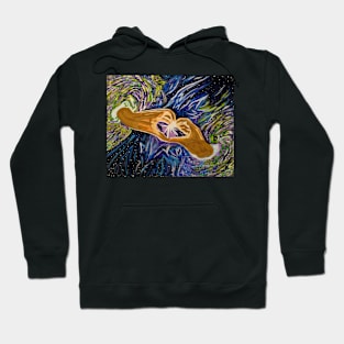 Across the Universe by Scott Hulderson Hoodie